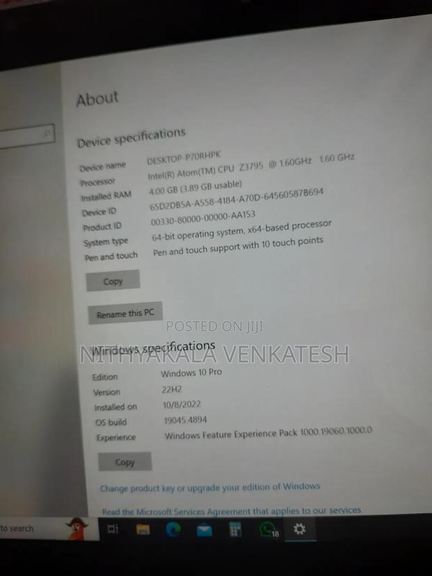 HP ElitePad 900 G1 64 GB Gray - thumbnail 2