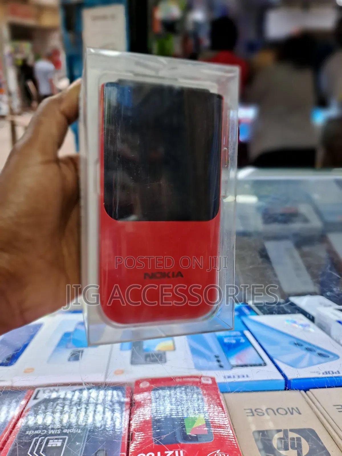 New Nokia 2720 Flip 512 GB Red