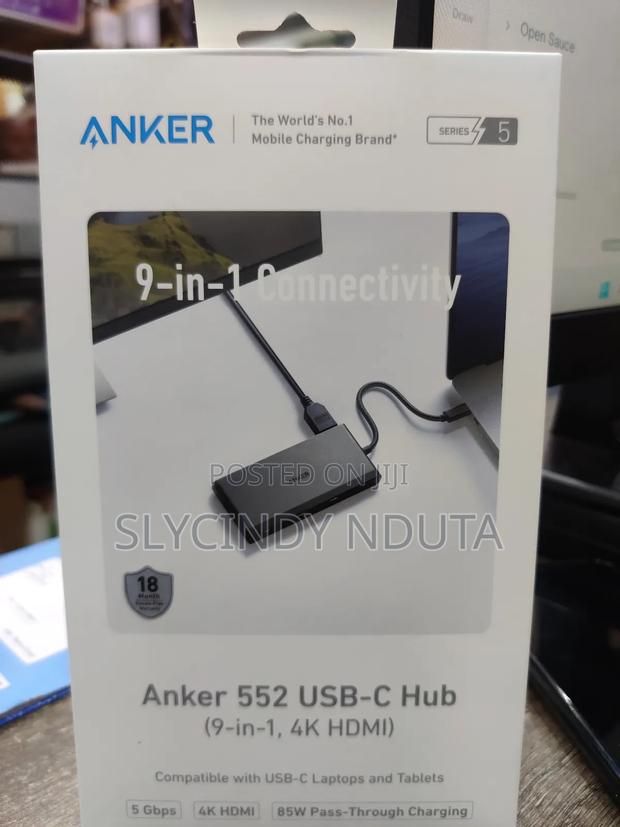 Anker 552 USB -C Hub(9 in 1, HDMI)