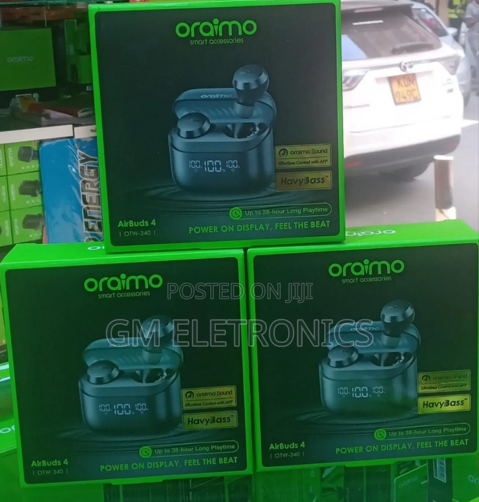Brand New Oraimo Airbuds 4 ENC True Wireless Earbuds.
