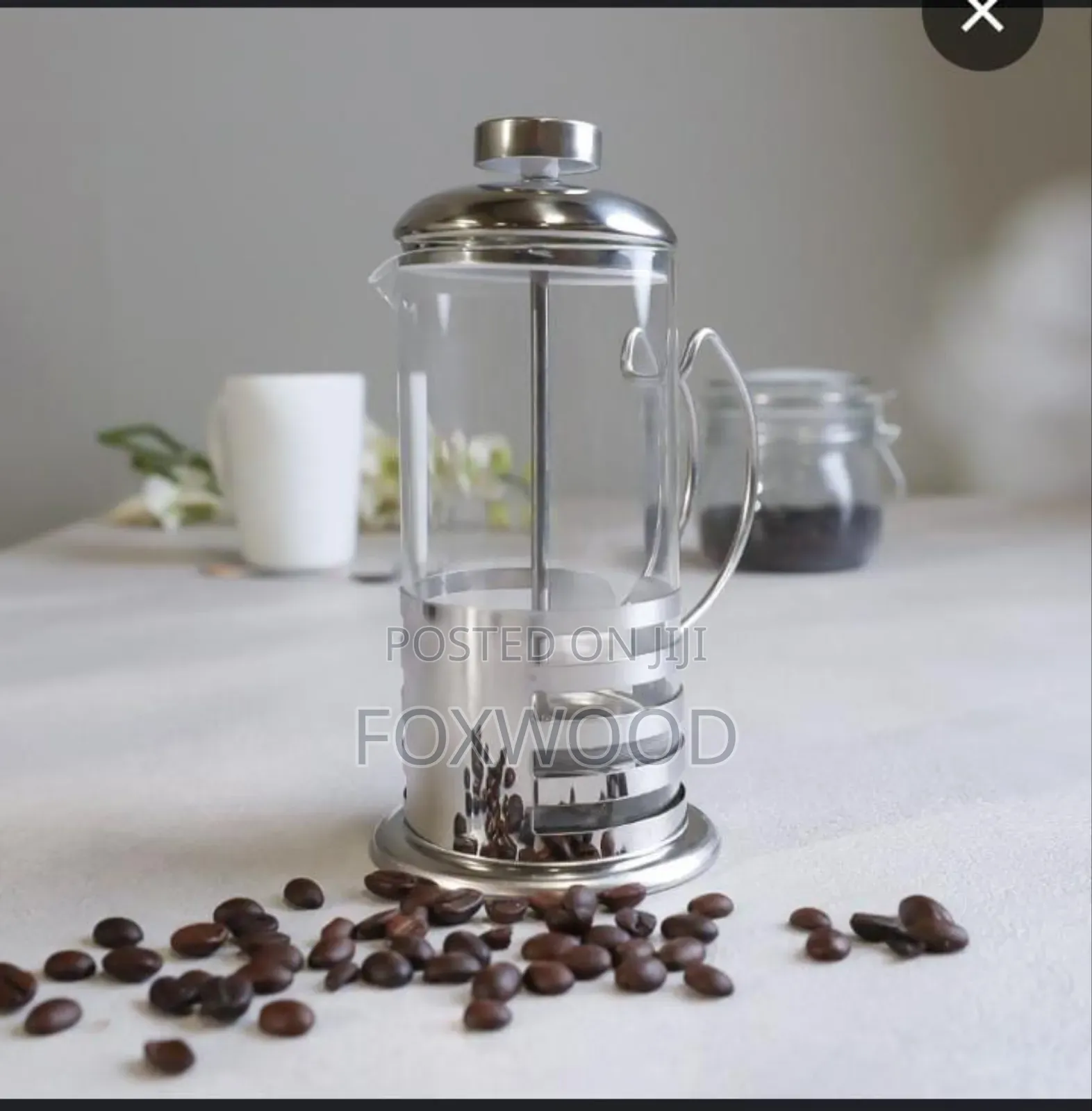 Stainless Steel Coffee Press Steel 600ml