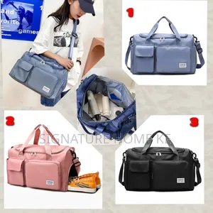Pocket Front Gym Bag