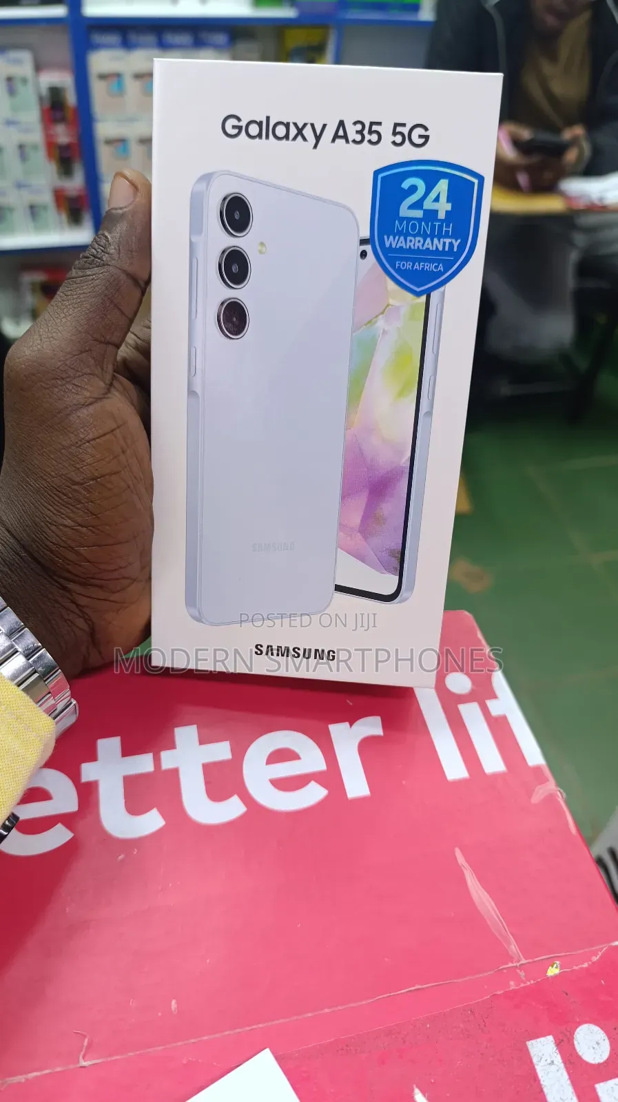 New Samsung Galaxy A35 128 GB Blue