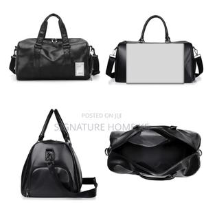 Leather Gym Bag - thumbnail 2