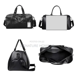 Leather Gym Bag