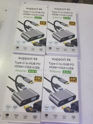  Support Type-C to HDMI +Vga+Usb +Usb C