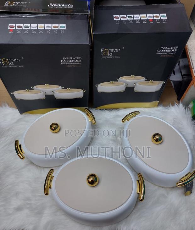 3pcs Insulated Casserole Hot Pots - thumbnail 2