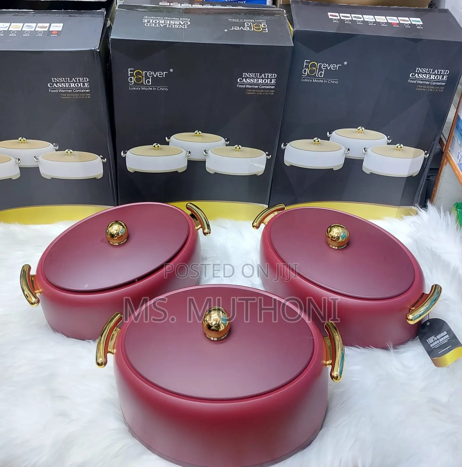 3pcs Insulated Casserole Hot Pots