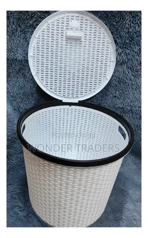 Round Laundry Cloth Storage Basket