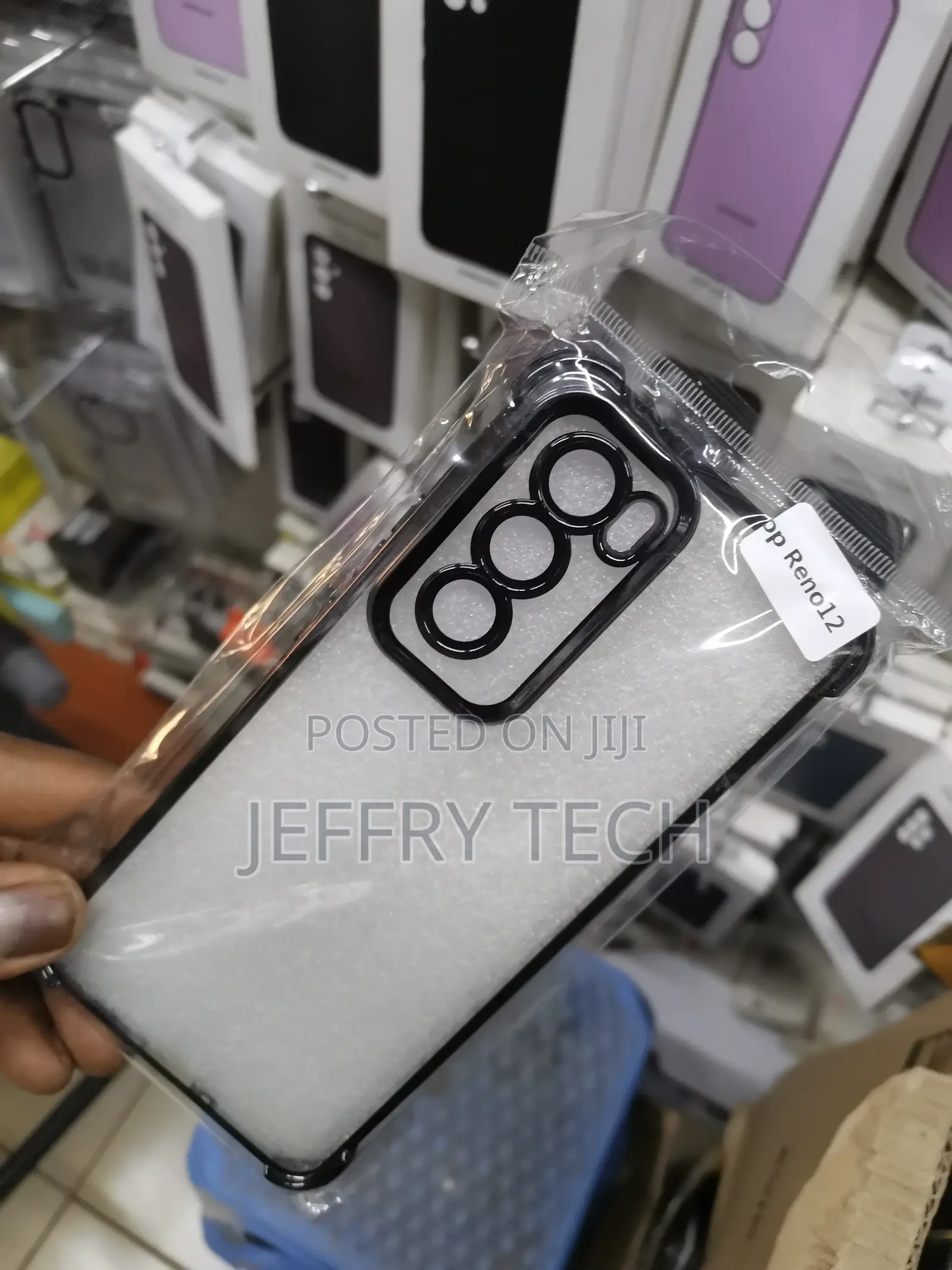 Series Hard Clear Luxury Case for Oppo Reno 12