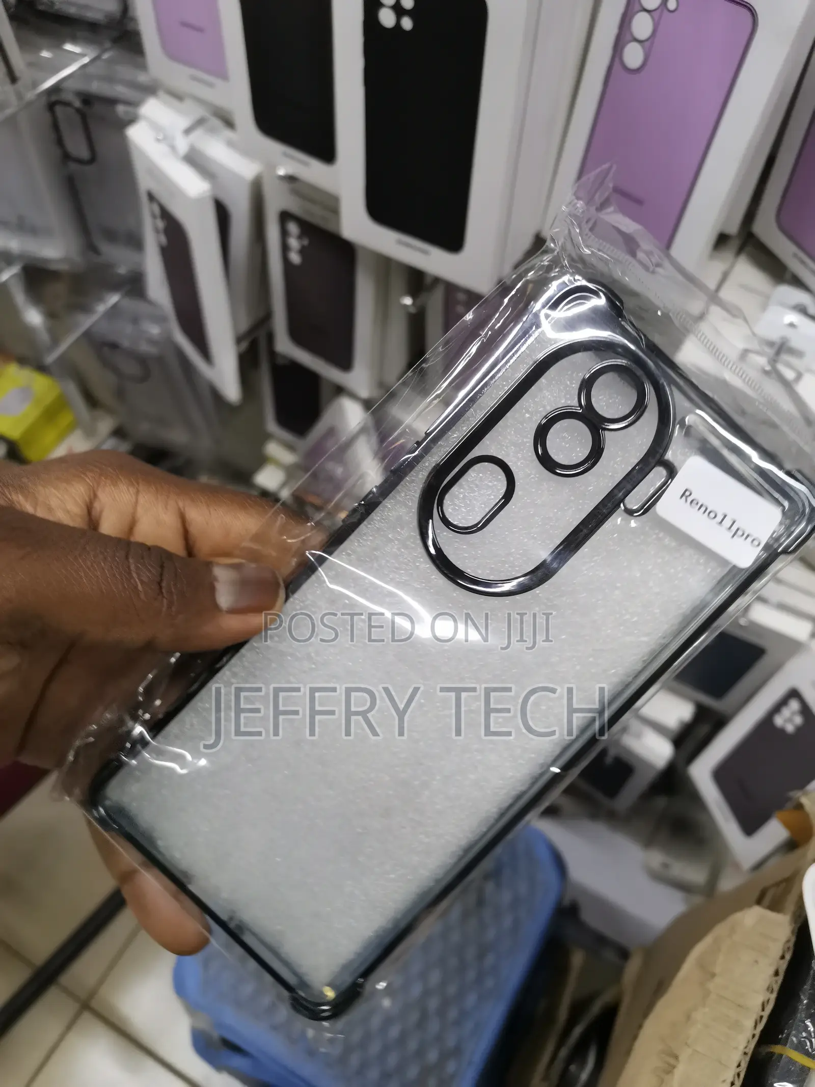Oppo Reno 11 Pro Electroplated Logo Cut Back Cover