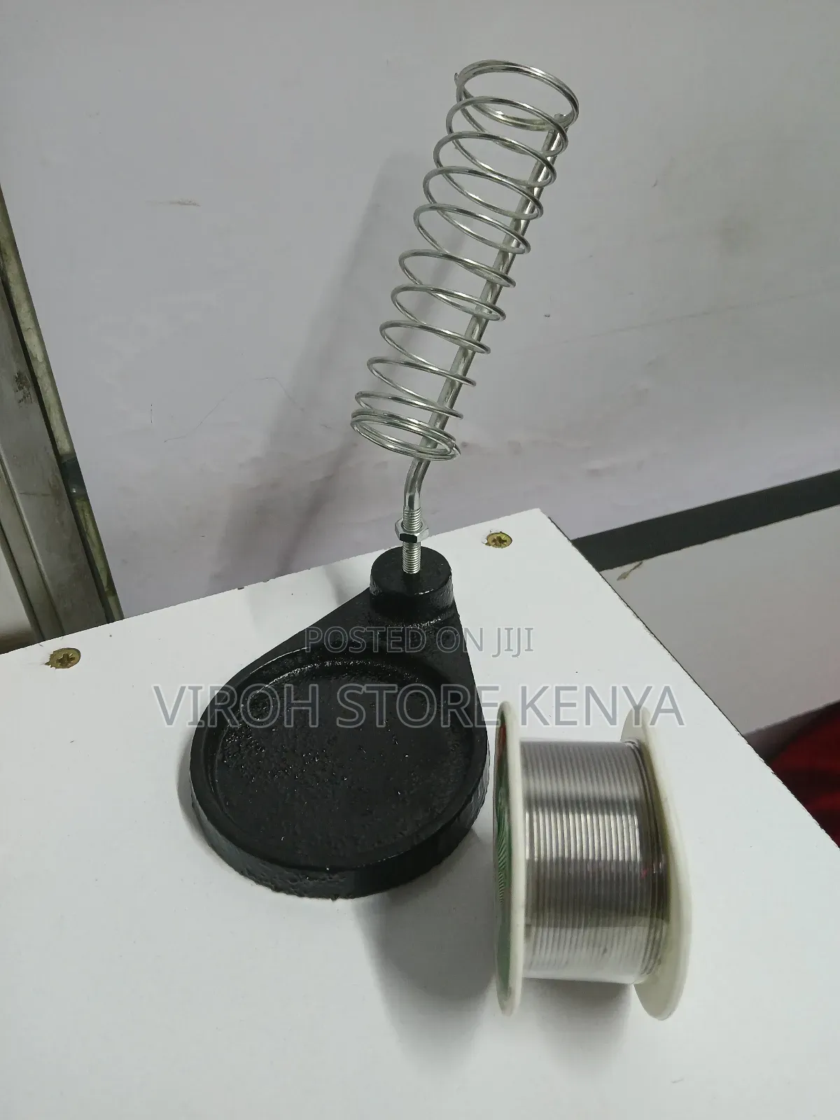 Soldering Gun Stand and Soldering Wire