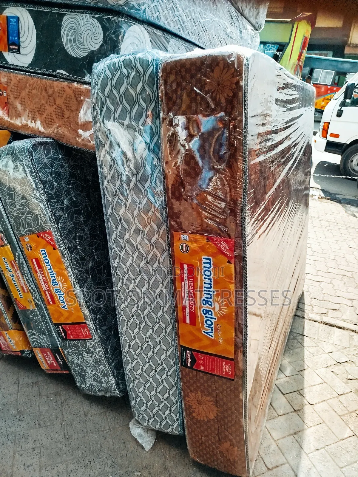 5by6 Heavy Duty Quilted Mattresses + Free Delivery.