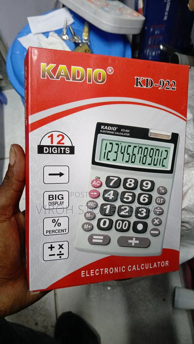 Desk Top Calculator KD-922 Kadio Calculator