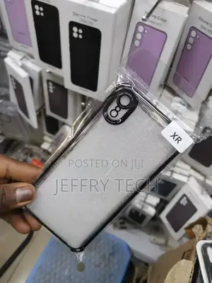 Soft Framed Case With Clear Back Cover for Apple iPhone XR