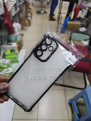 Samsung Galaxy A154G Back Cover Soft Multi Black Border