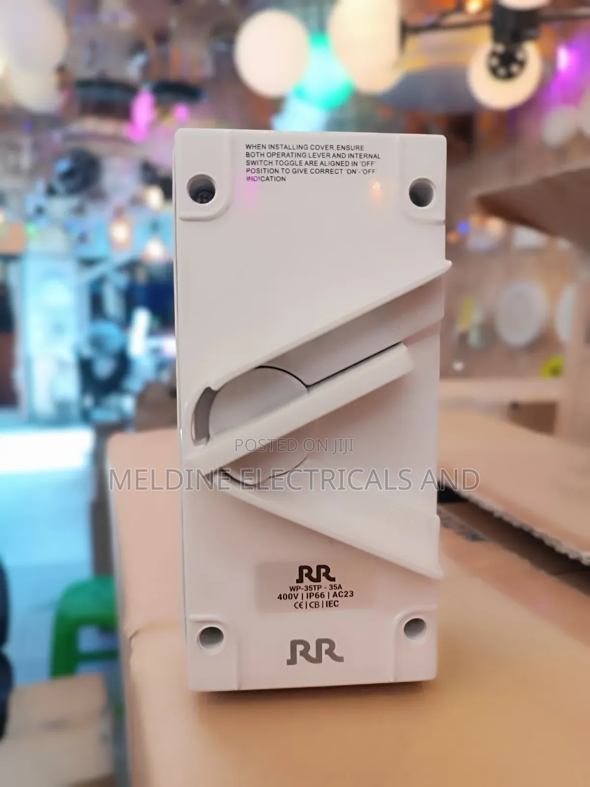 RR Isolator Switch 35a/63a Waterproof