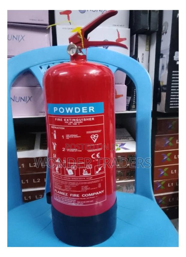 6 Kg Dry Powder Fire Extinguisher - main view