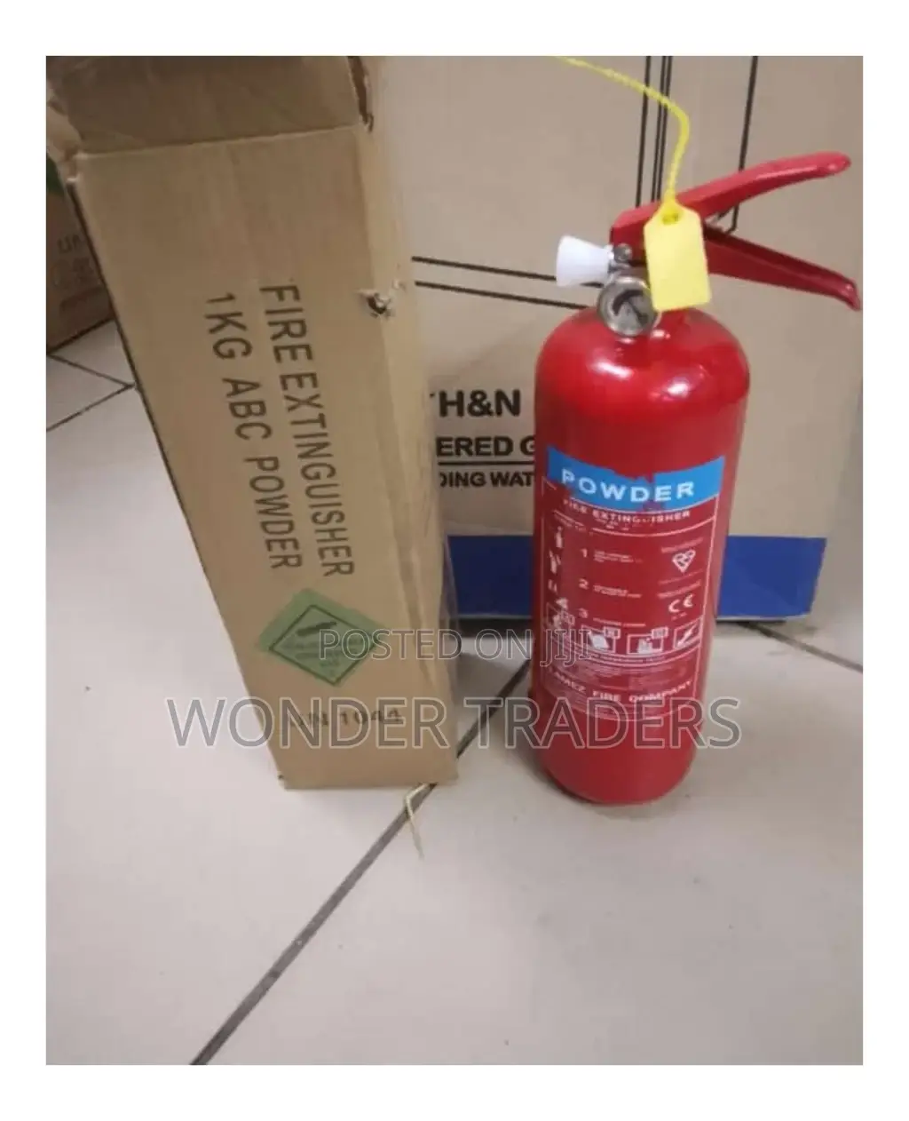 Fire Extinguisher, 1kg Dry Powder Fire Extinguisher- 1 Kg