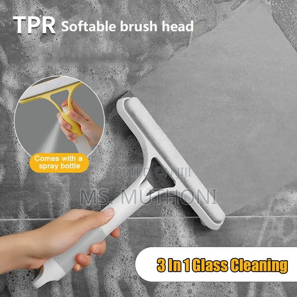 3 in 1 Double Sided Shower Squeegee