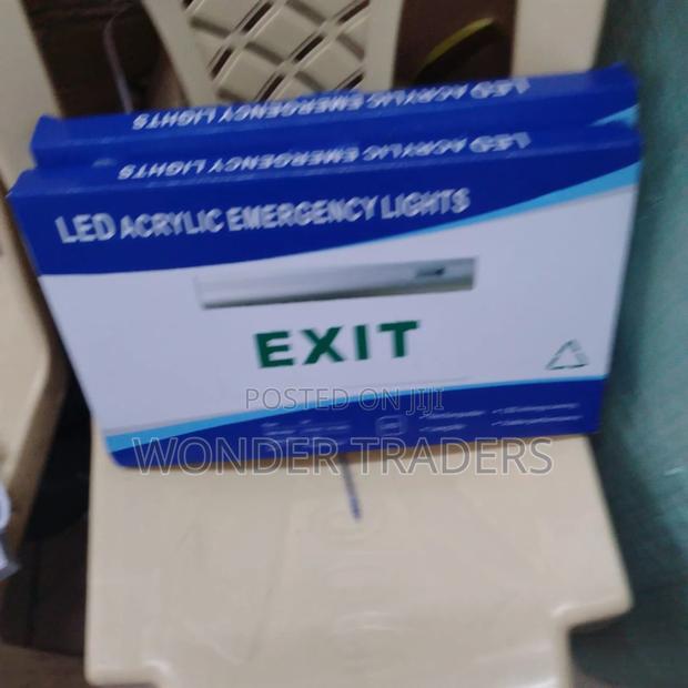 Fire Emergency Exit Light - main view
