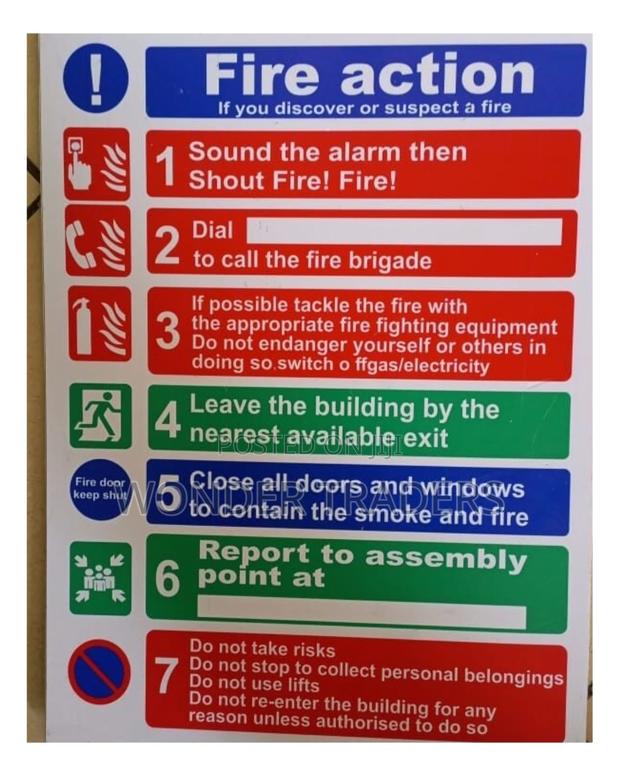 Fire Action Plan,Fire Action Plan,Fire Action Plan