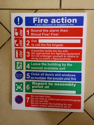 Fire Action Plan/ Fire Action Plan