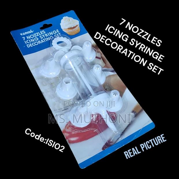 ISI02 7nozzles Icing Syringe Decoration Set - main view