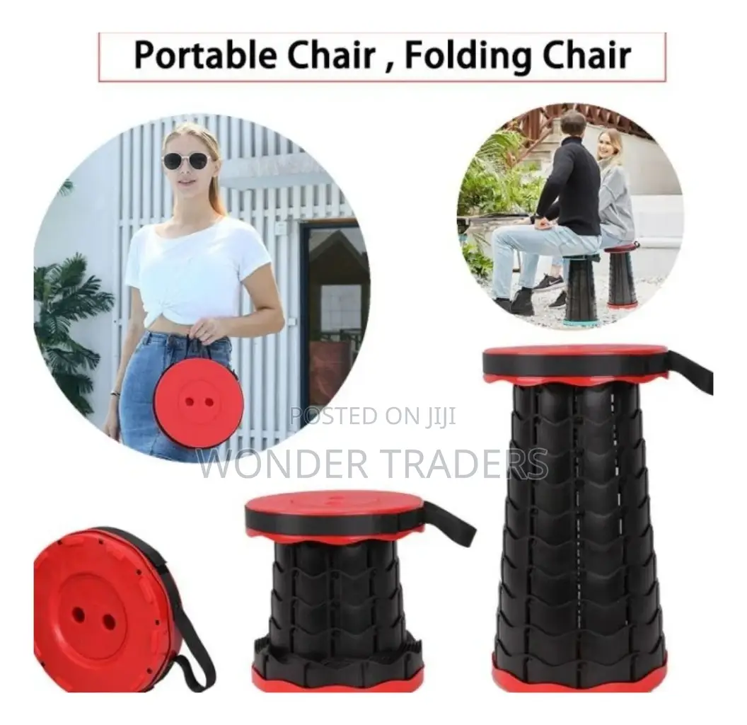 *Portable Retractable Stool*