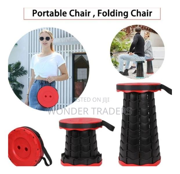*Portable Retractable Stool* - main view