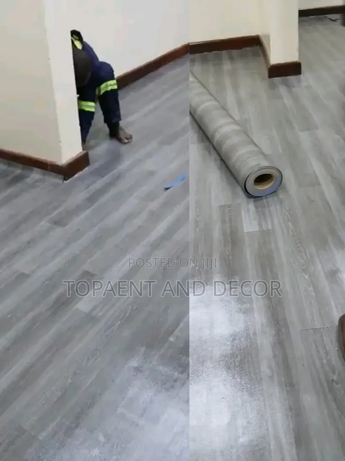 Vinyl Flooring Grey Carpet