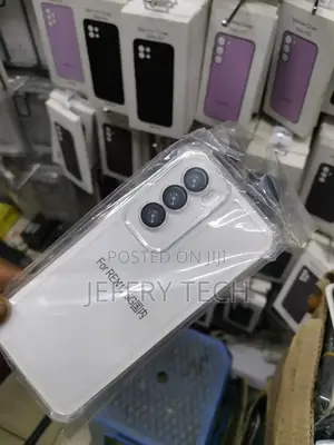 Case for OPPO Reno12 5G, Slim ARMOUR Clear Silicone Shockpro