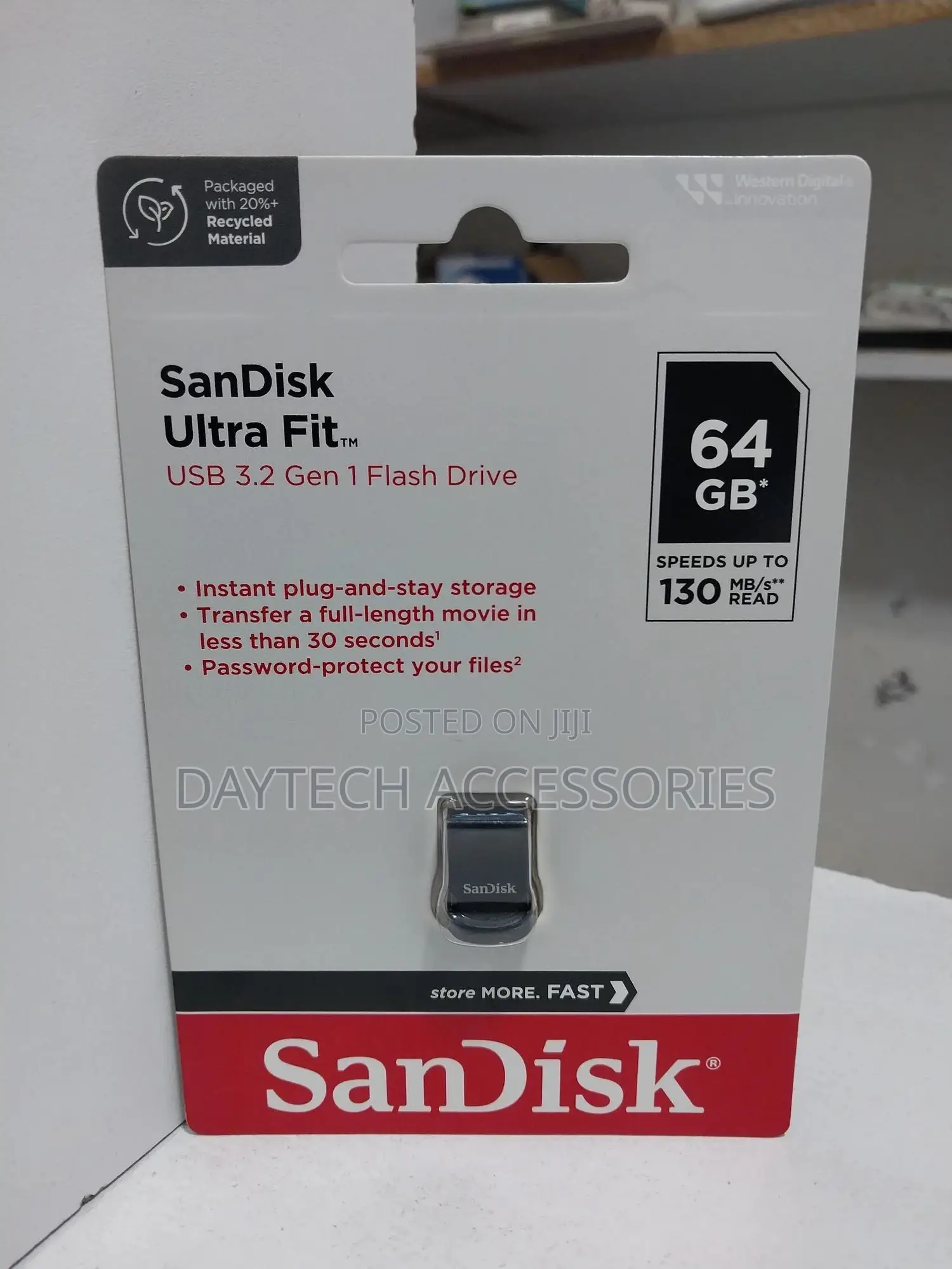 Sandisk (Sdcz430-064g-G46) 64gb Ultra Fit 3.1 Flash Drive