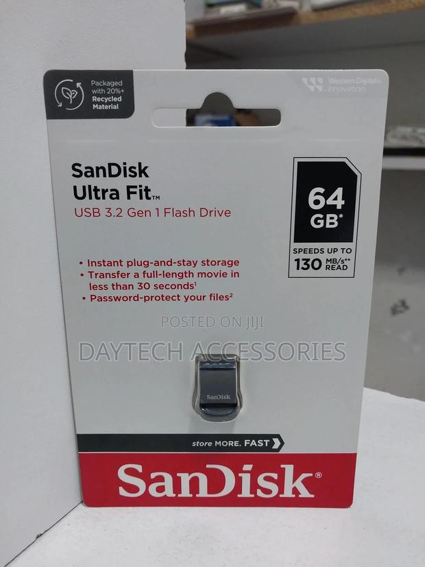 Sandisk (Sdcz430-064g-G46) 64gb Ultra Fit 3.1 Flash Drive
