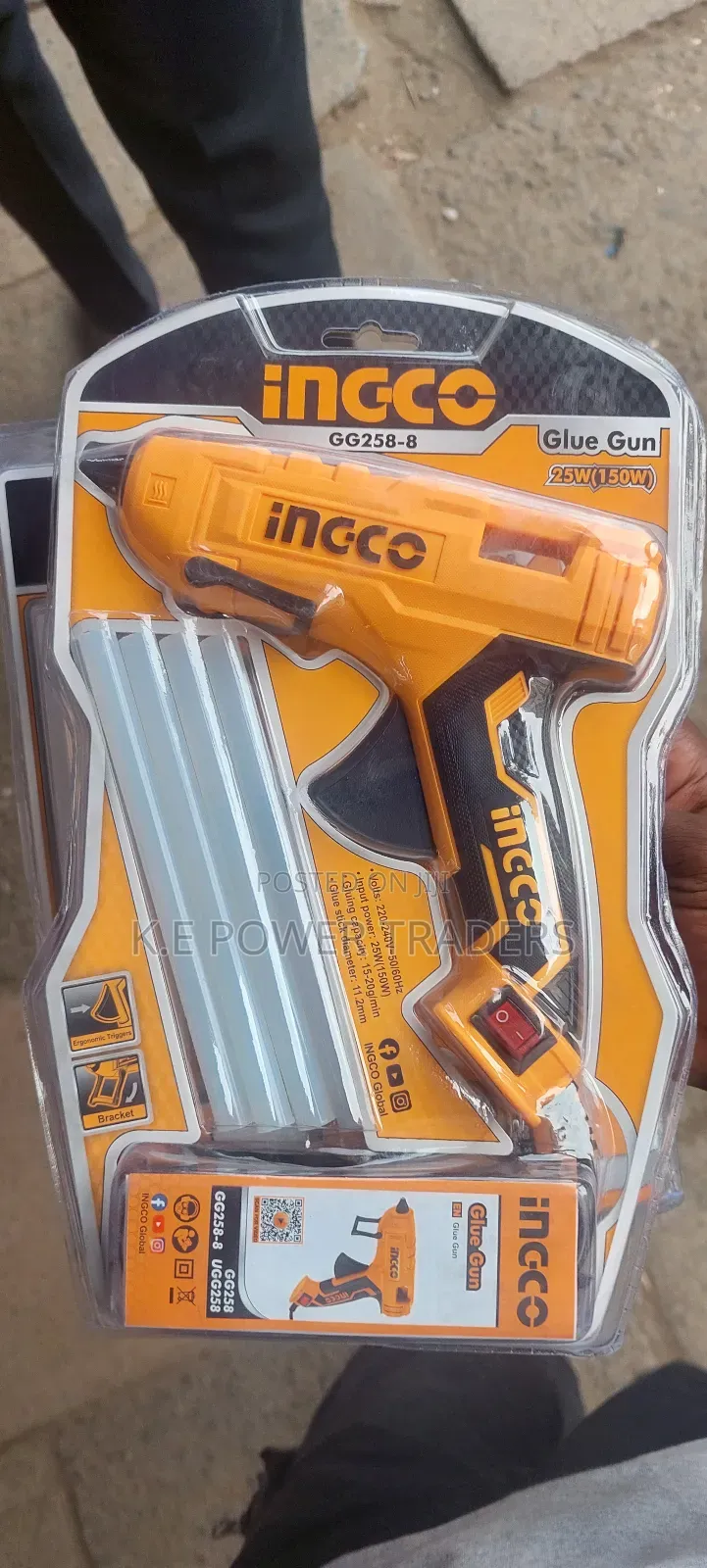 25w/150w Ingco Glue Gun