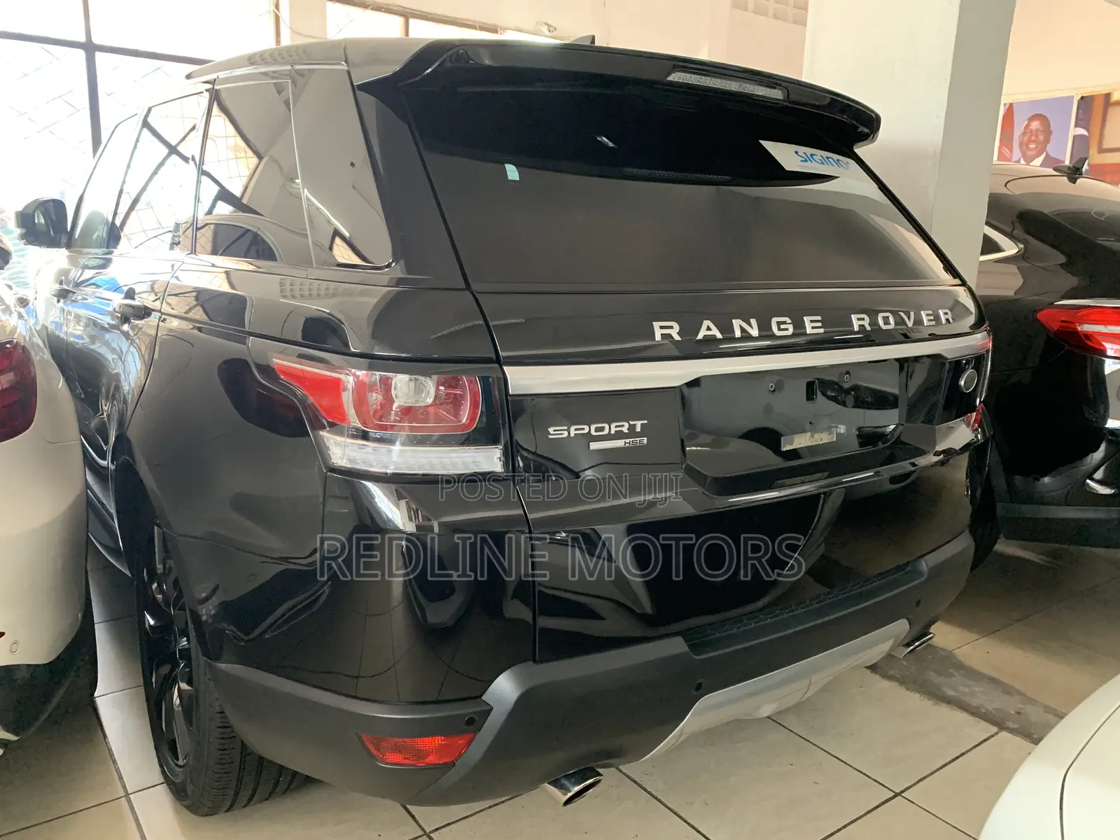 Land Rover Range Rover Sport HSE 4x4 (3.0L 6cyl 8A) 2017 Matt Black