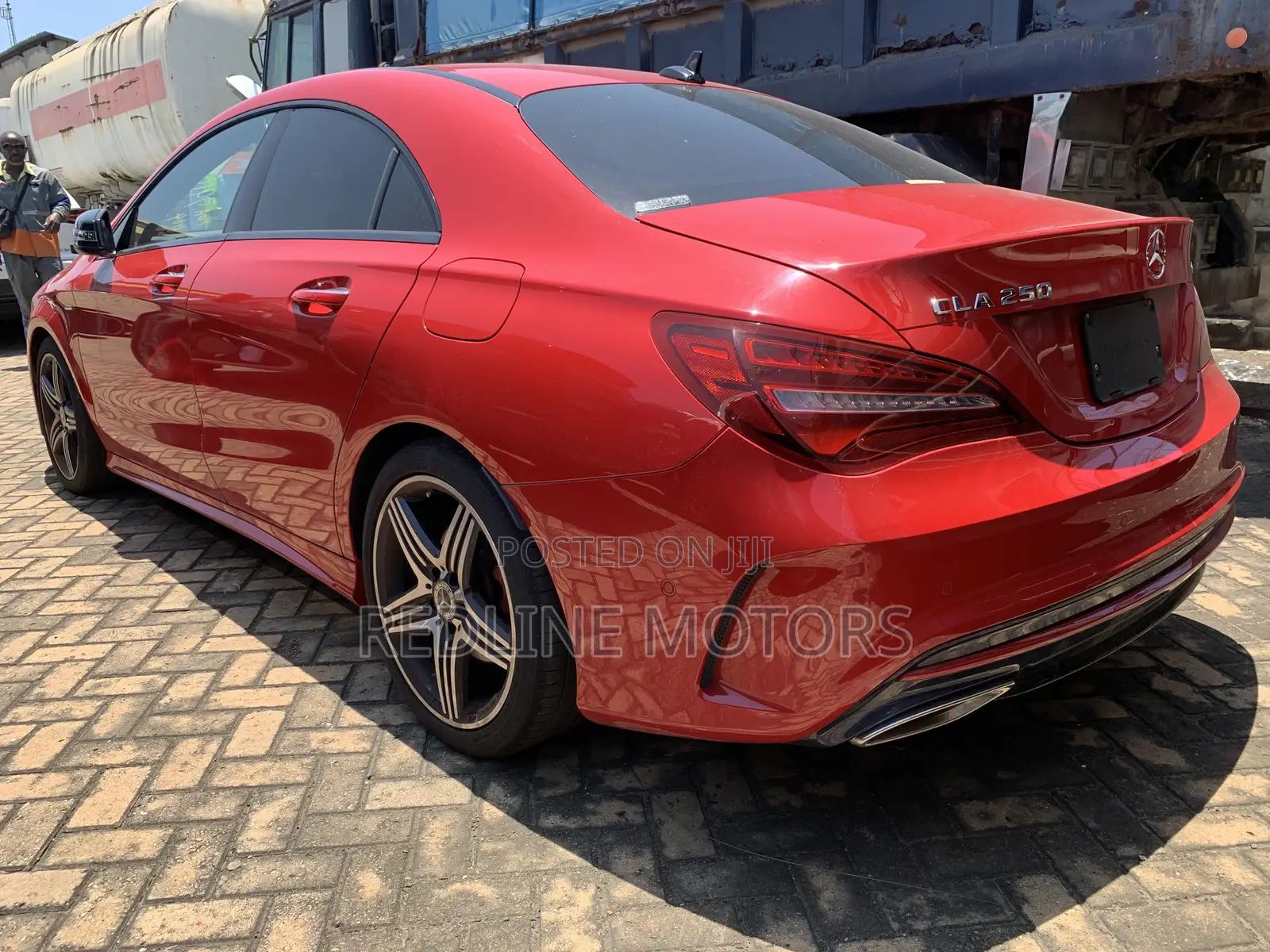 Mercedes-Benz CLA-Class CLA 250 4MATIC Sedan 2017 Red