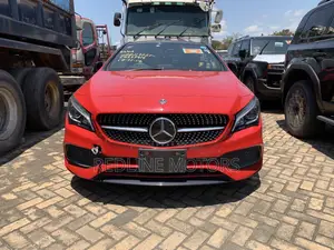 Mercedes-Benz CLA-Class CLA 250 4MATIC Sedan 2017 Red
