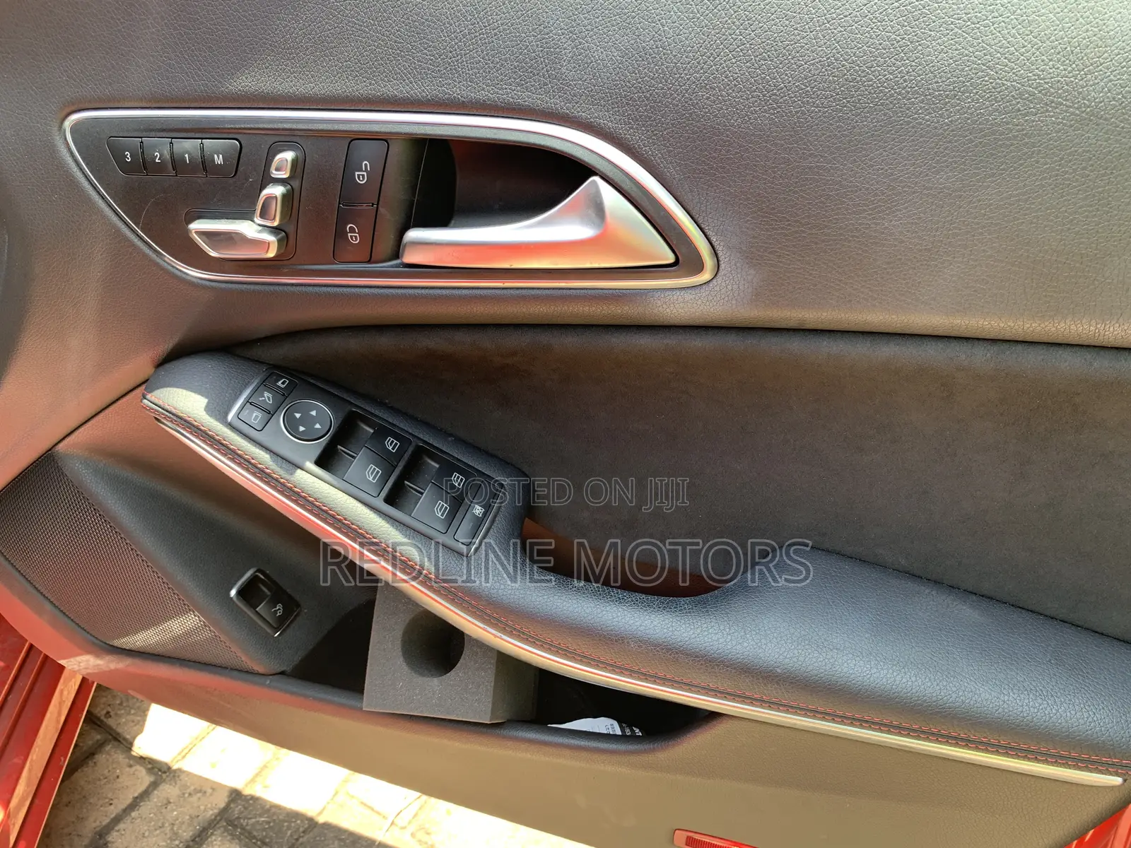 Mercedes-Benz CLA-Class CLA 250 4MATIC Sedan 2017 Red