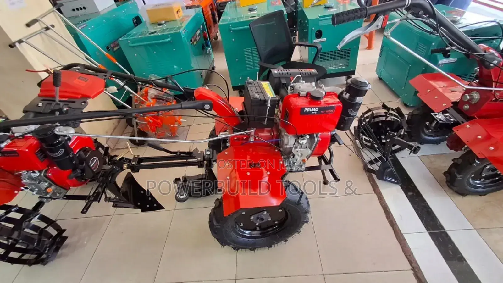 Primo Italy 10HP Power Tiller/Walking Tractor