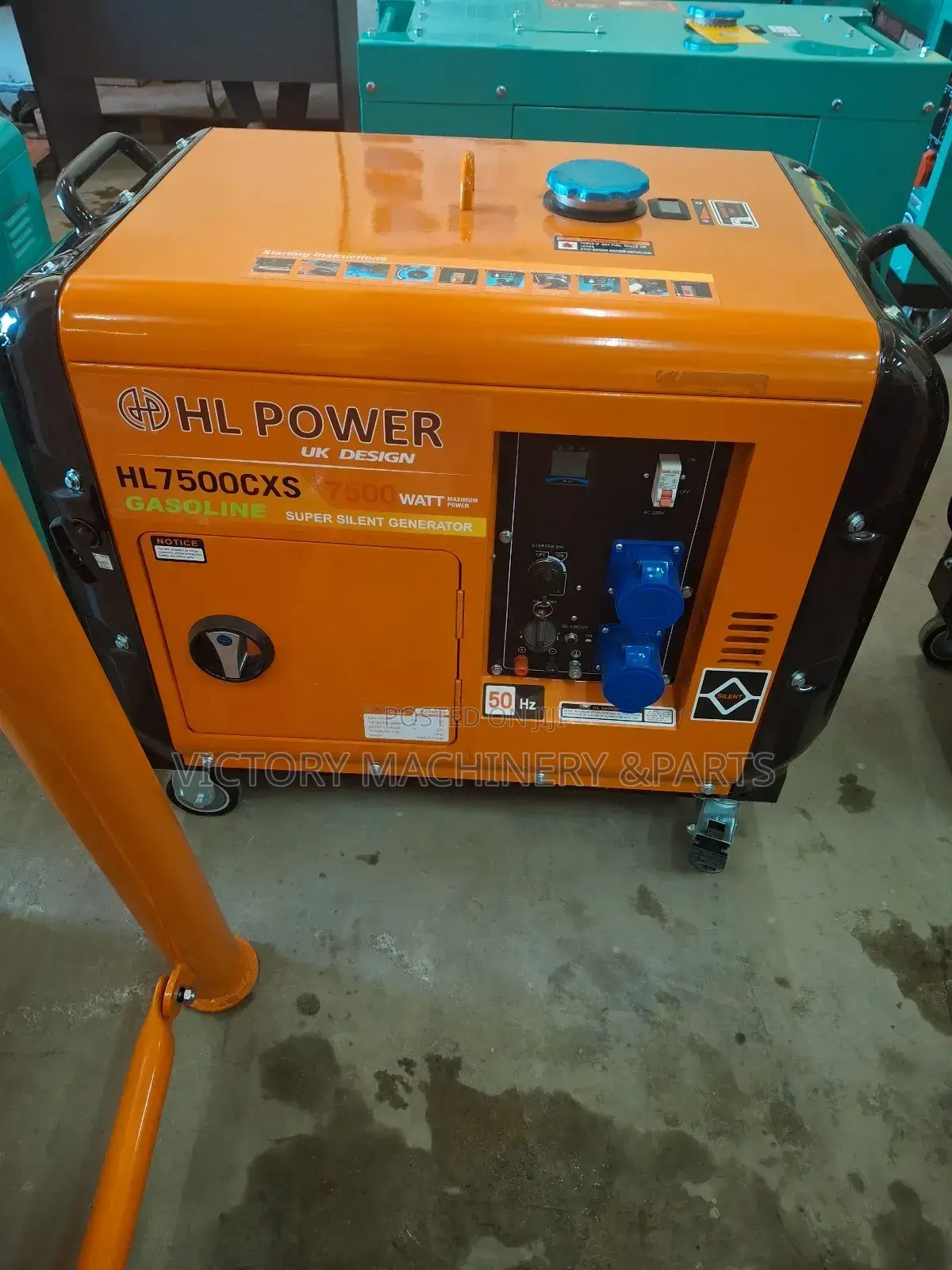 Hl 7.5kva Generator Gasoline Super Silent