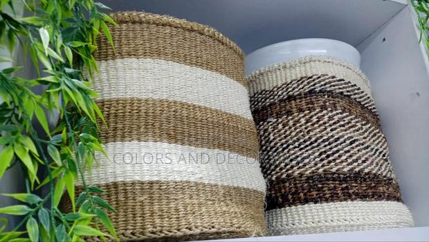 Beautiful Sisal Baskets Available - main view