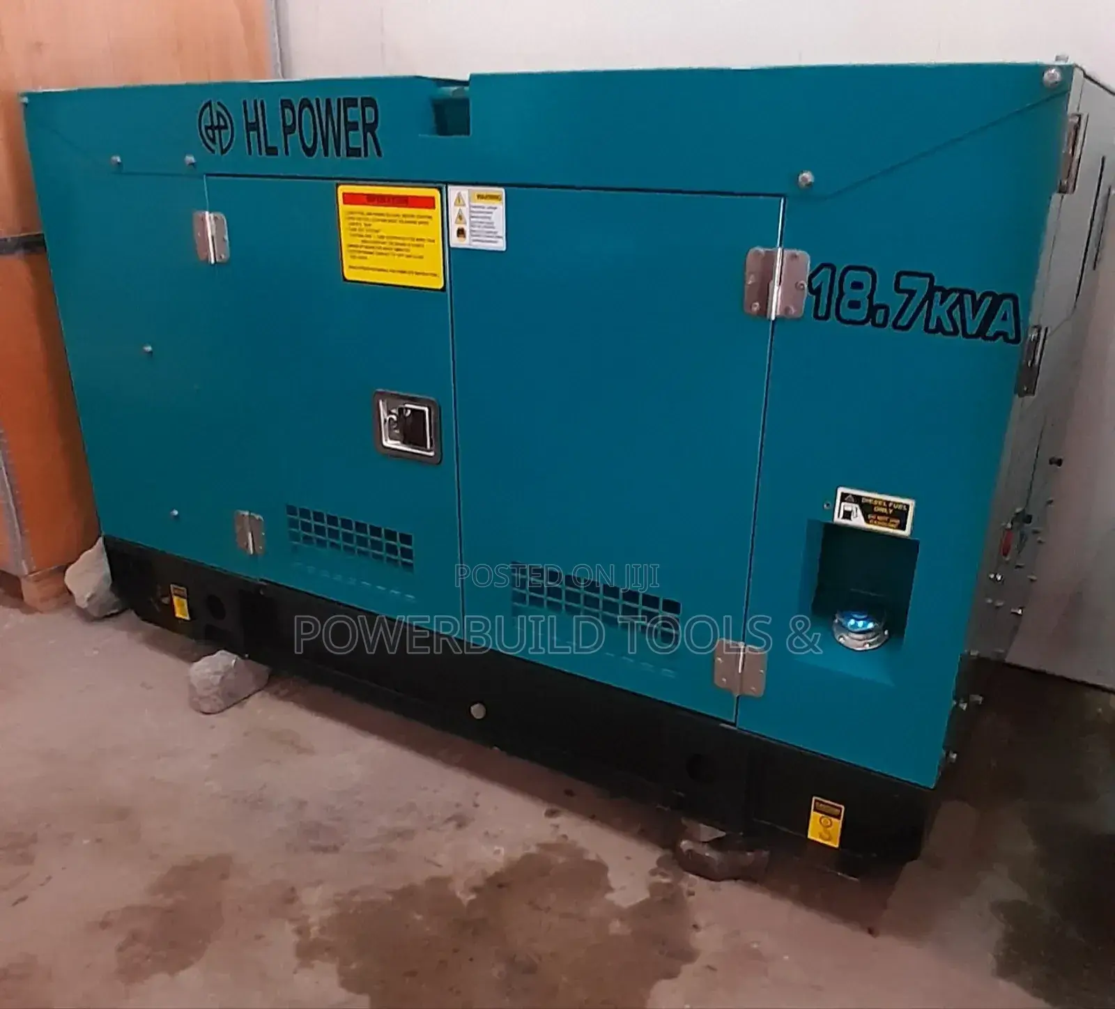 HL POWER 18.75KVA Water-Cooled Diesel Generator