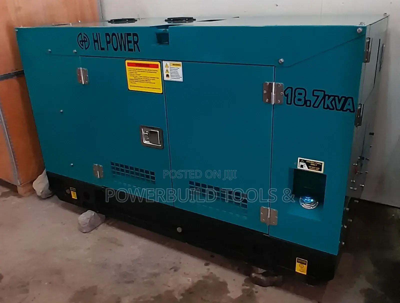 HL POWER 18.75KVA Water-Cooled Diesel Generator