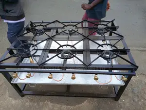 Six Burner Commercial Gas Cooker