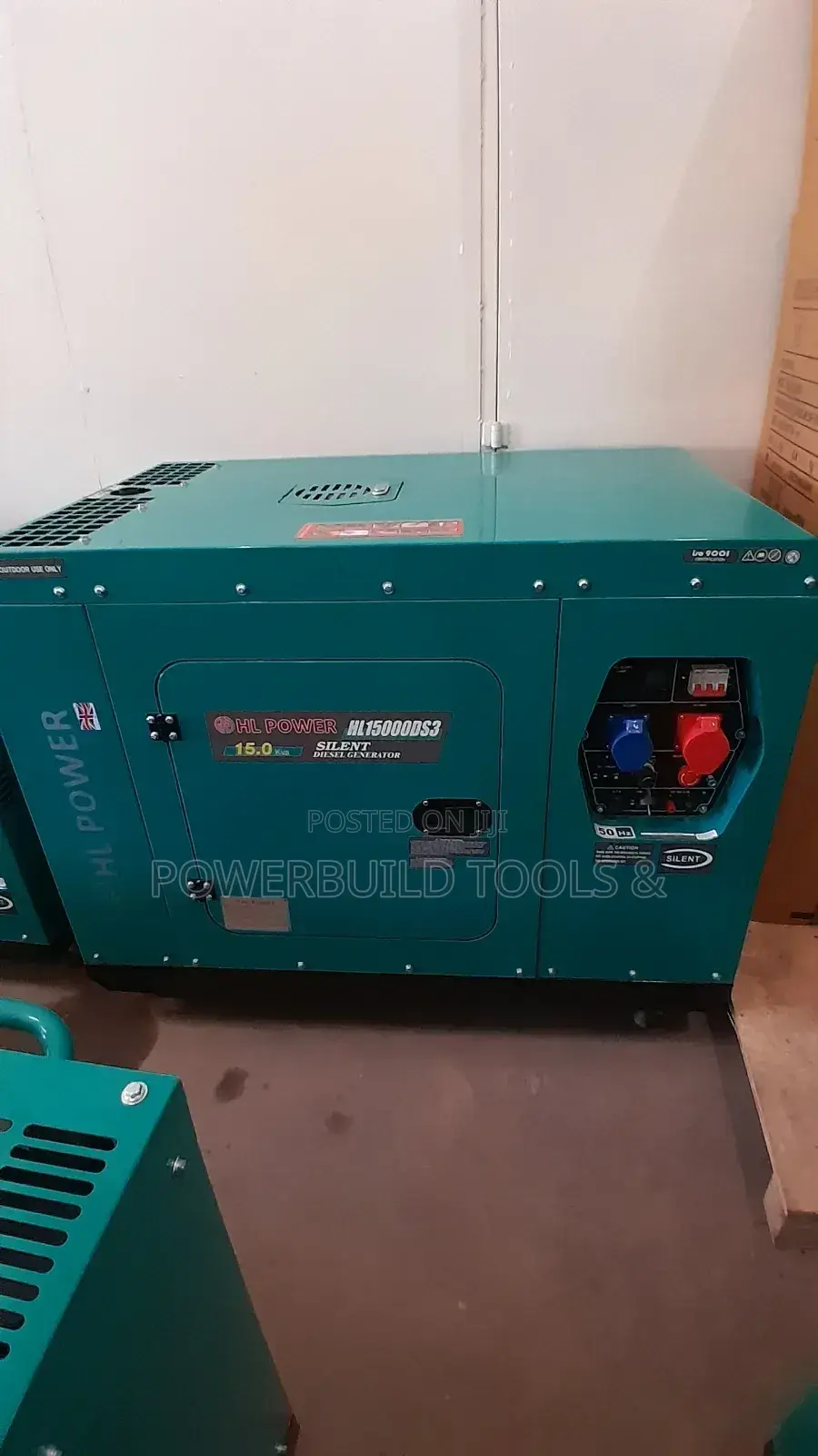 15KVA Silent Diesel Generator Dual Phase(HL Power)