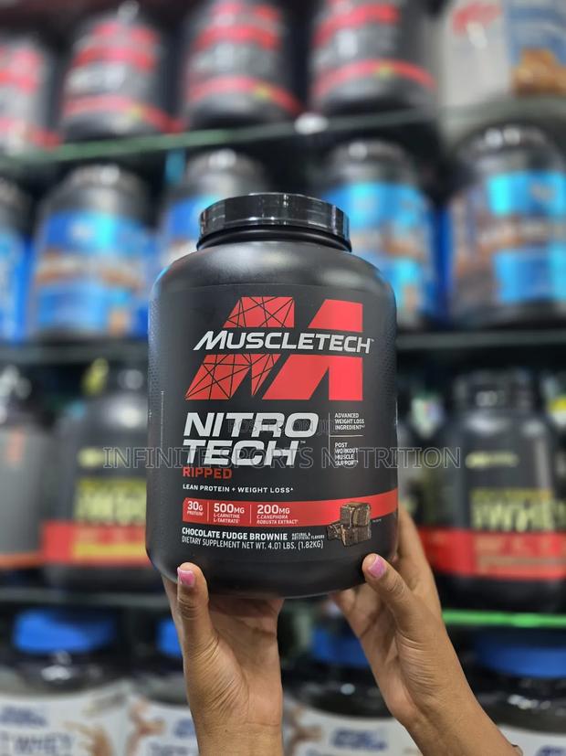 Muscle Tech Nitro Tech Ripped 4lbs - main view