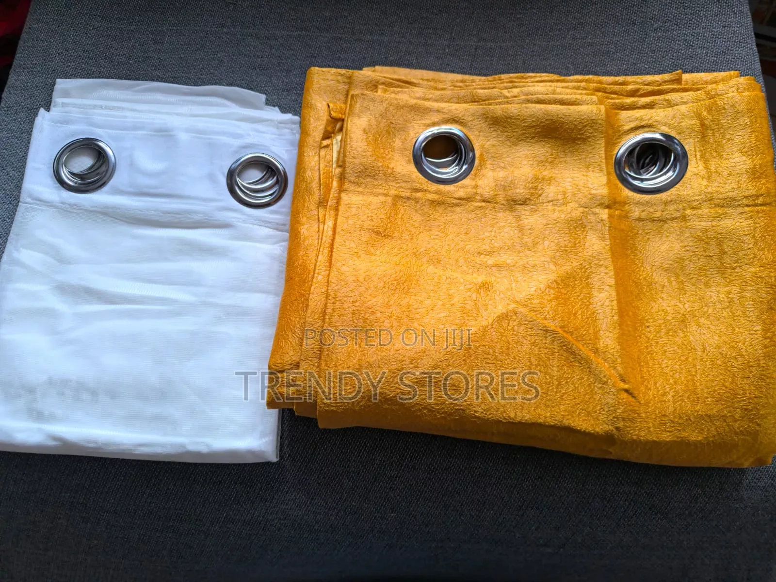 3 PC Mustard Curtains