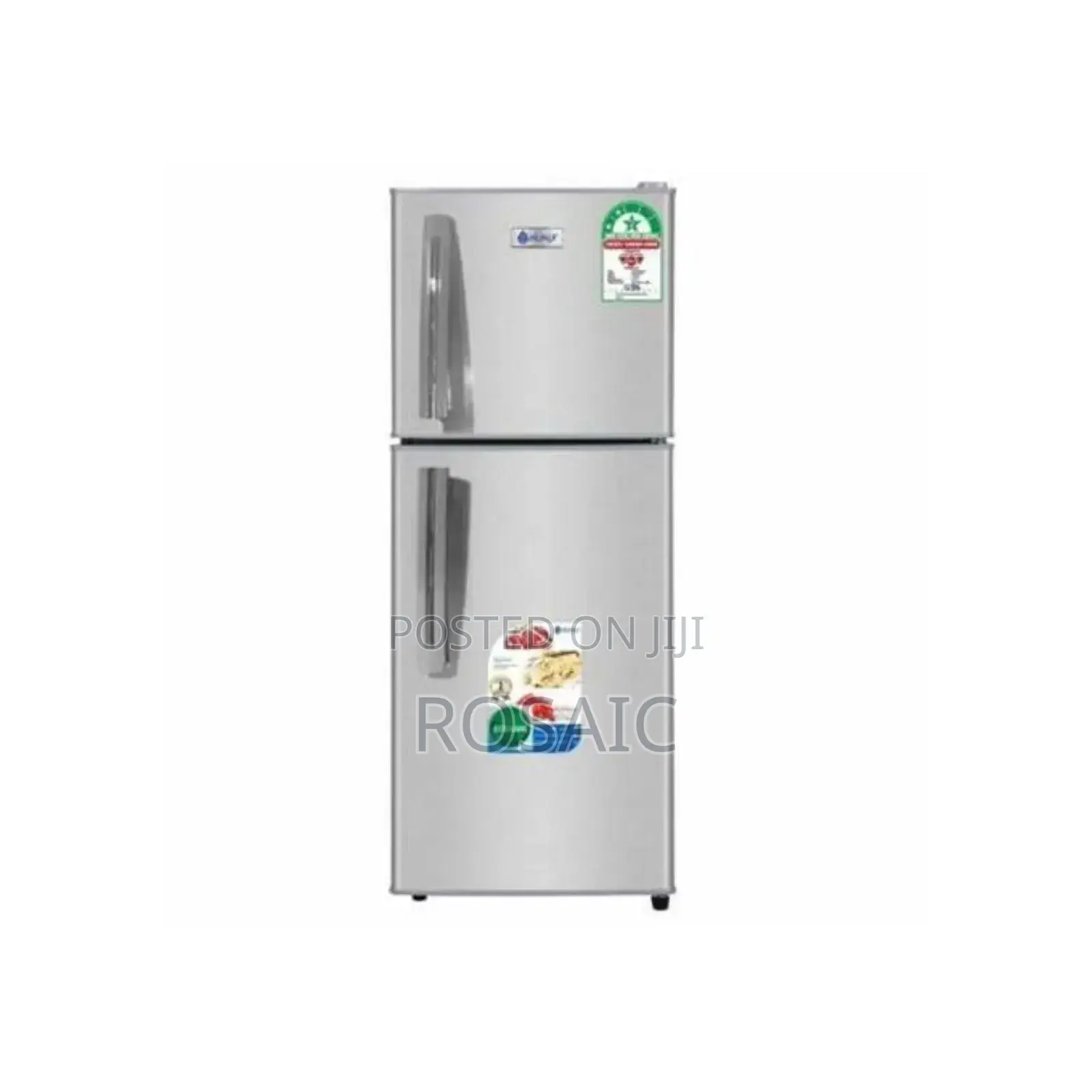Nunix 210L Double Door Fridge