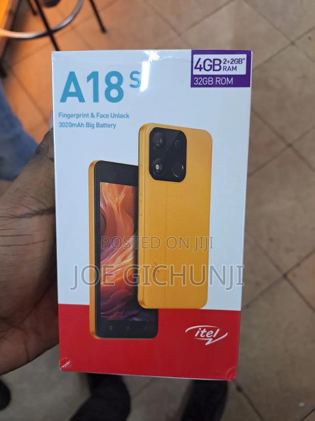 New Itel A18s 32 GB Orange - main view